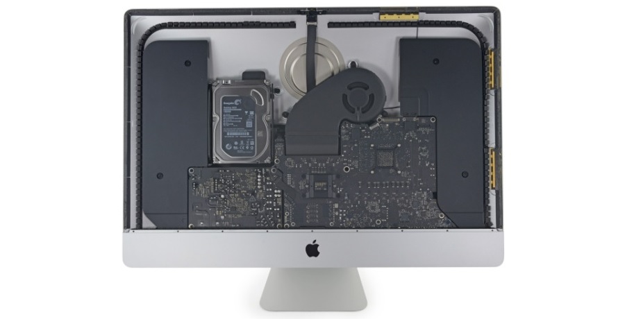 Новый iMac разобрали на детальки