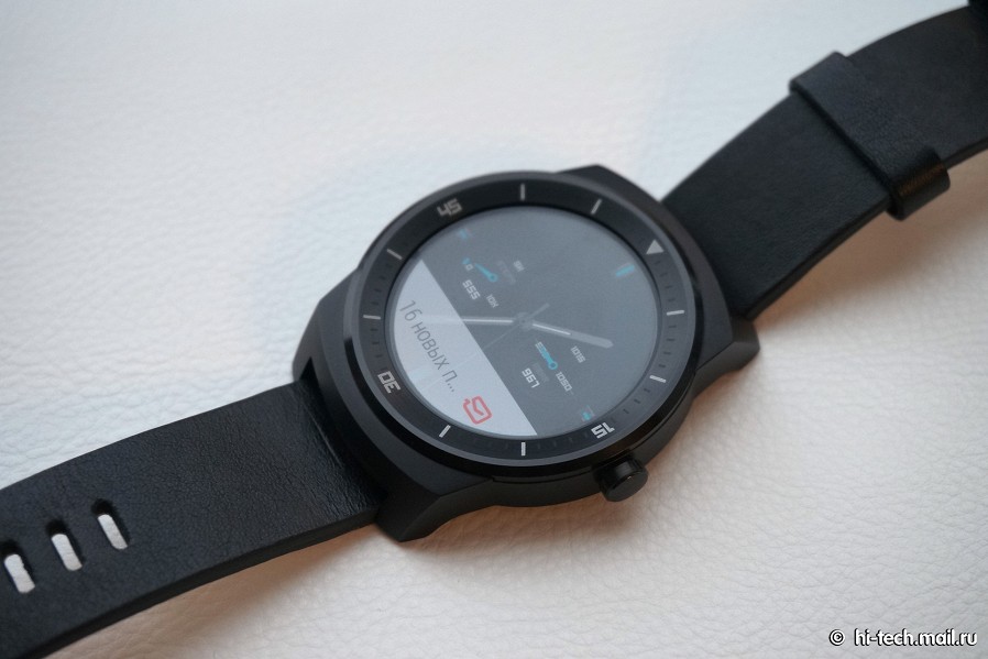 Обзор смарт-часов LG G Watch R: главный конкурент Moto 360